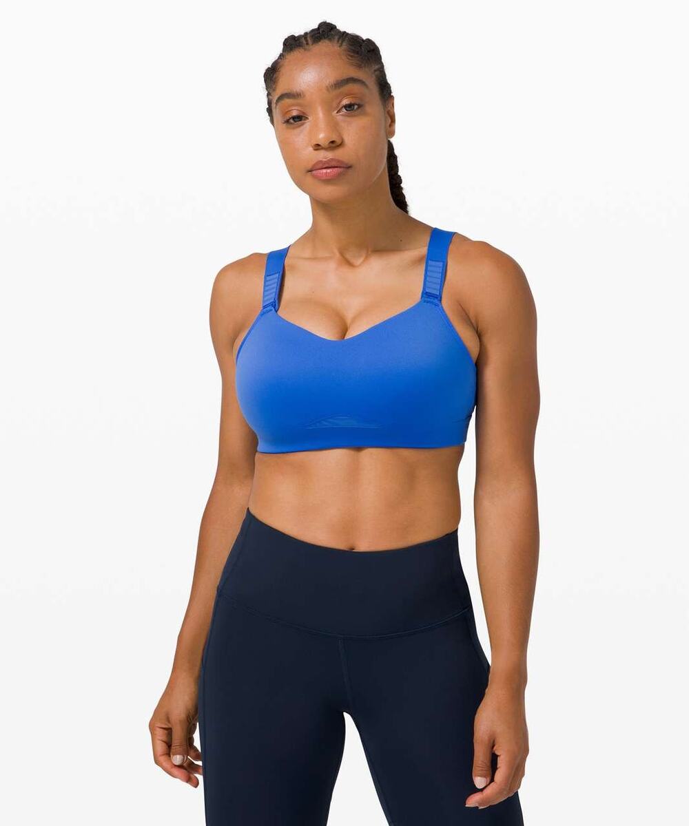 Lululemon Swift Speed Sports Bra Women's Sapphire Blue High Support A–E Cups